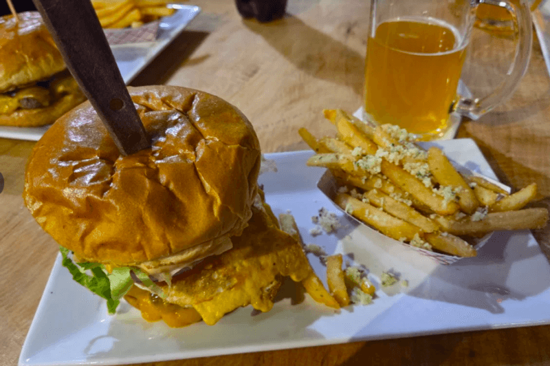 Why the Monster Burger Lives Up to Its Name Why the Monster Burger Lives Up to Its Name