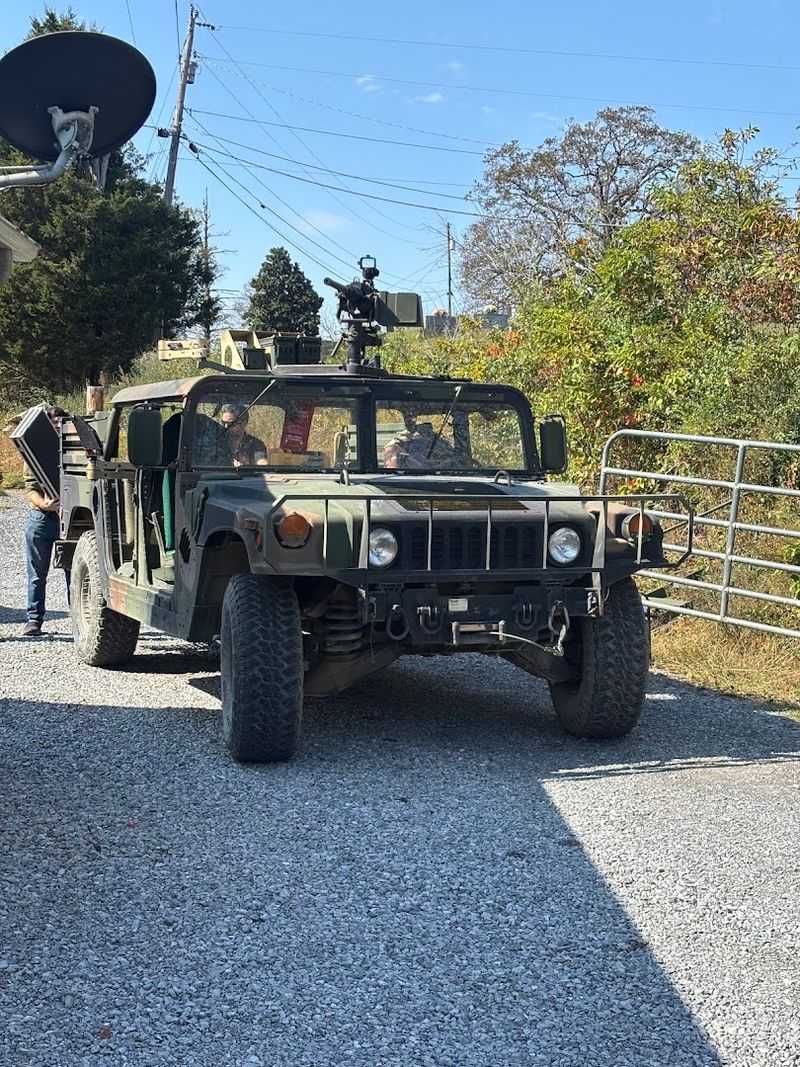 Your Ride Is a Military Humvee Your Ride Is a Military Humvee