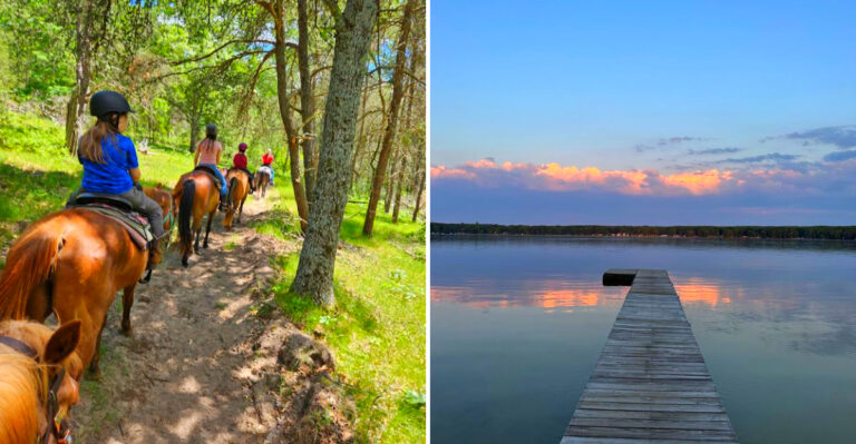 Tucked Into Northern Michigan, This Ranch Resort Combines Cabins, Trails, and a True Outdoor Escape