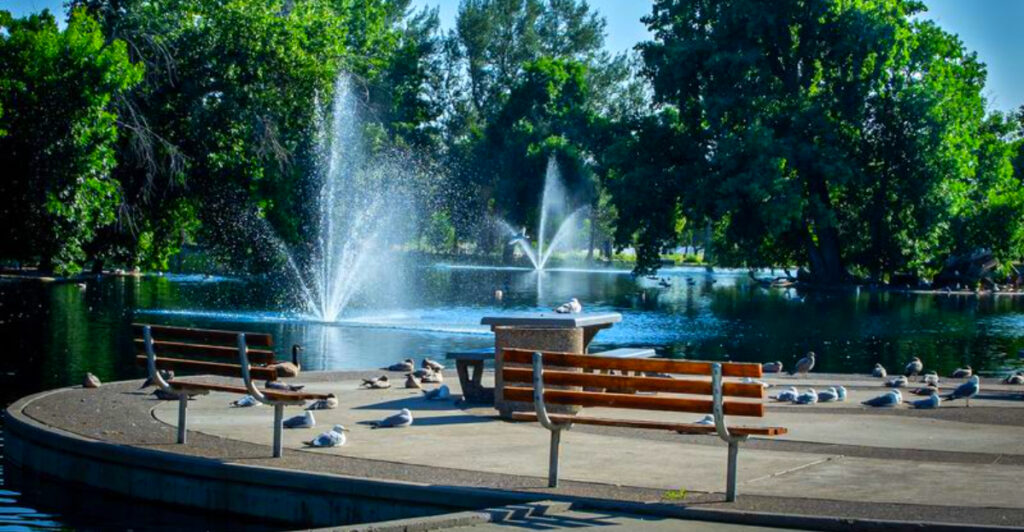 This Montana Park Has a Beloved Duck Pond, Beautiful Gardens, and Family-Friendly Trails