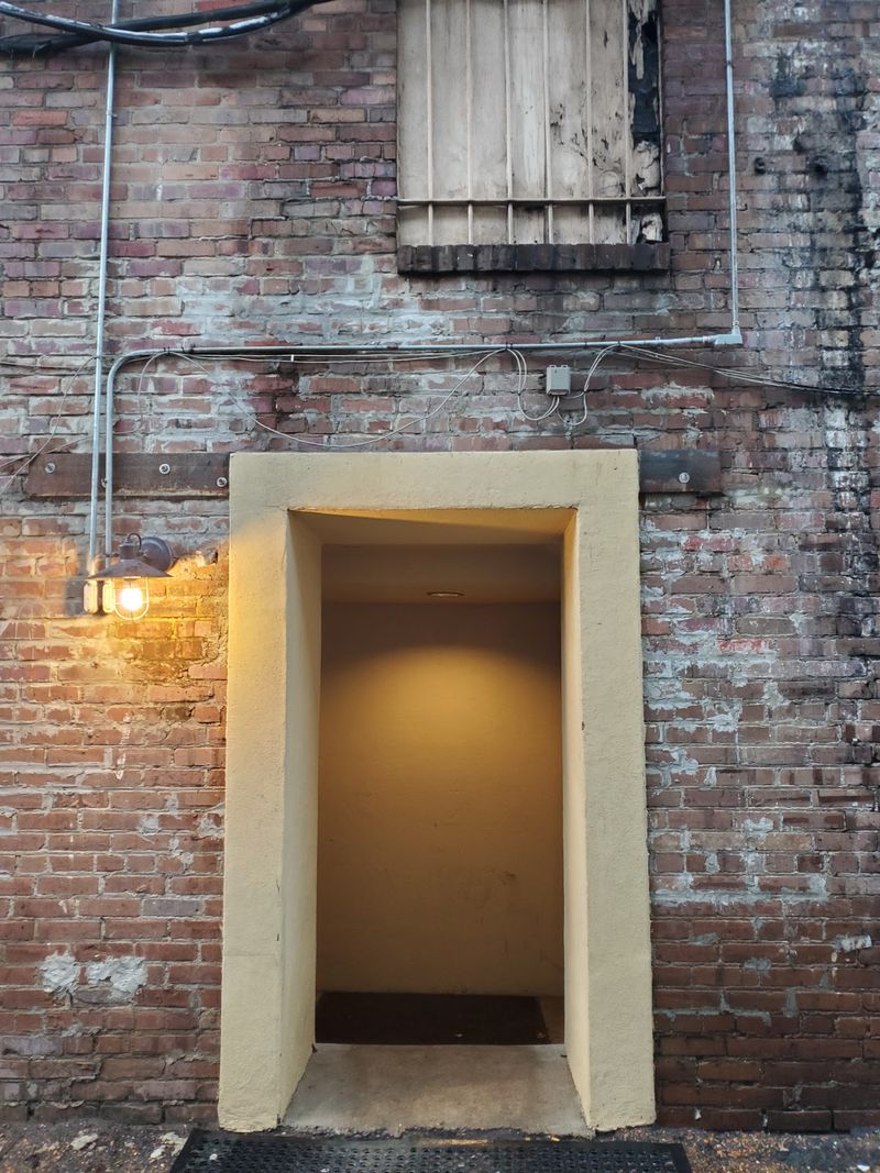 A Back Alley Door That Tells You Nothing A Back Alley Door That Tells You Nothing