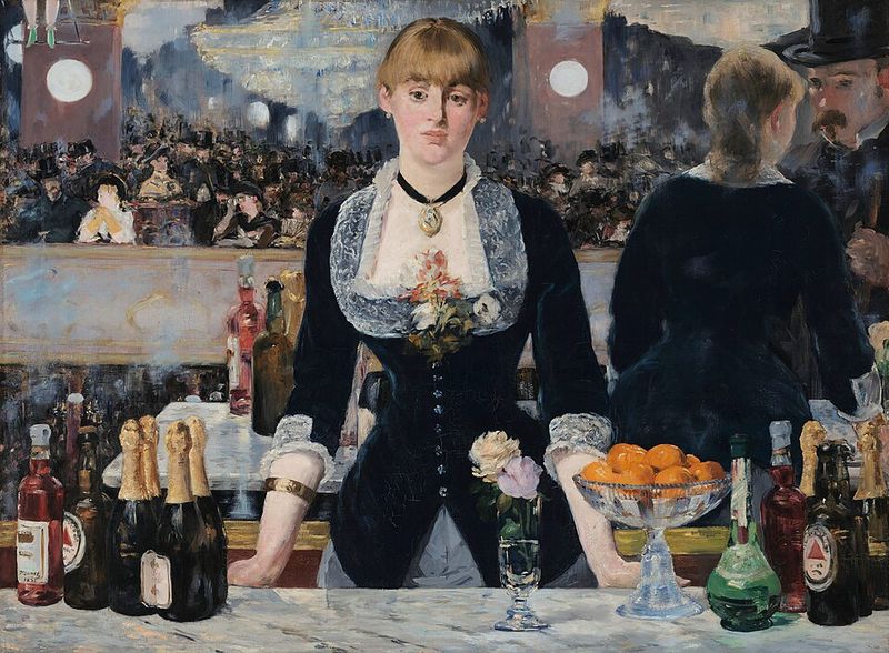A Bar at the Folies-Bergère by Édouard Manet A Bar at the Folies-Bergère by Édouard Manet