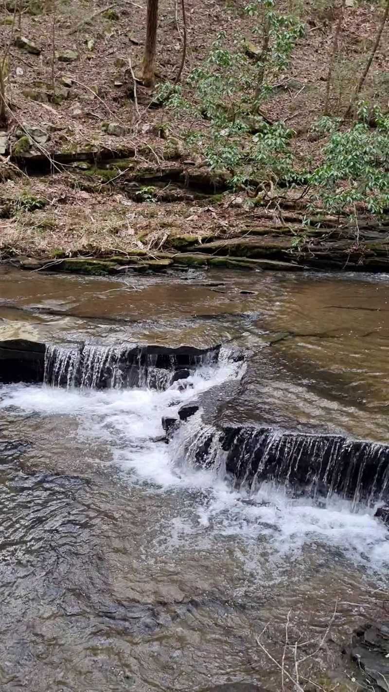 A Chain of Smaller Waterfalls