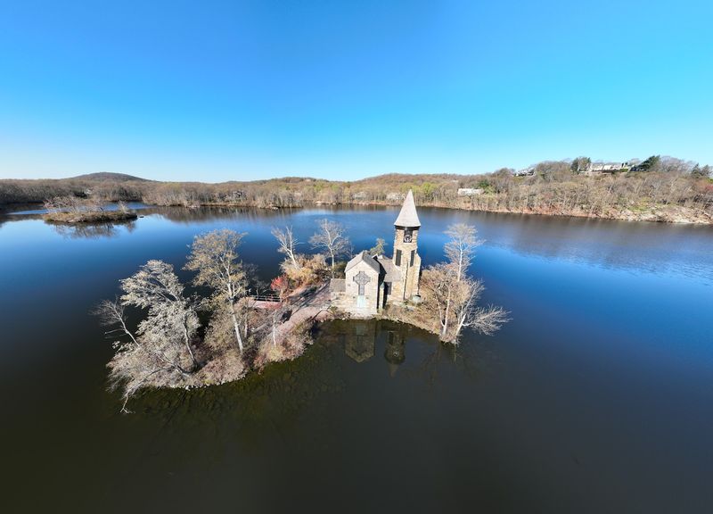 A Chapel Reached By Boat Only A Chapel Reached By Boat Only