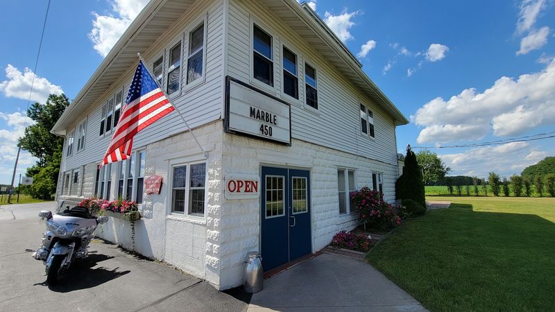 A Country Creamery With a County Road Address A Country Creamery With a County Road Address