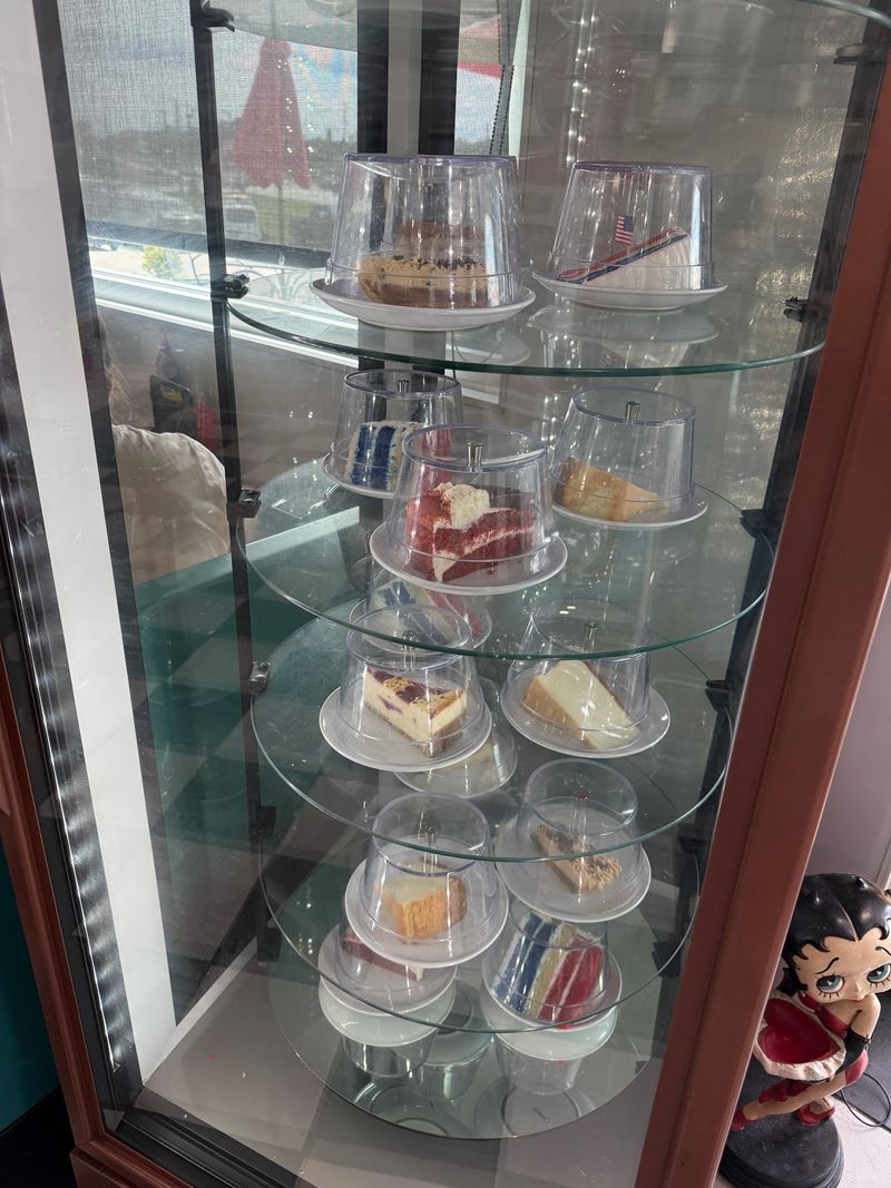 A Dessert Case Full of Temptation A Dessert Case Full of Temptation
