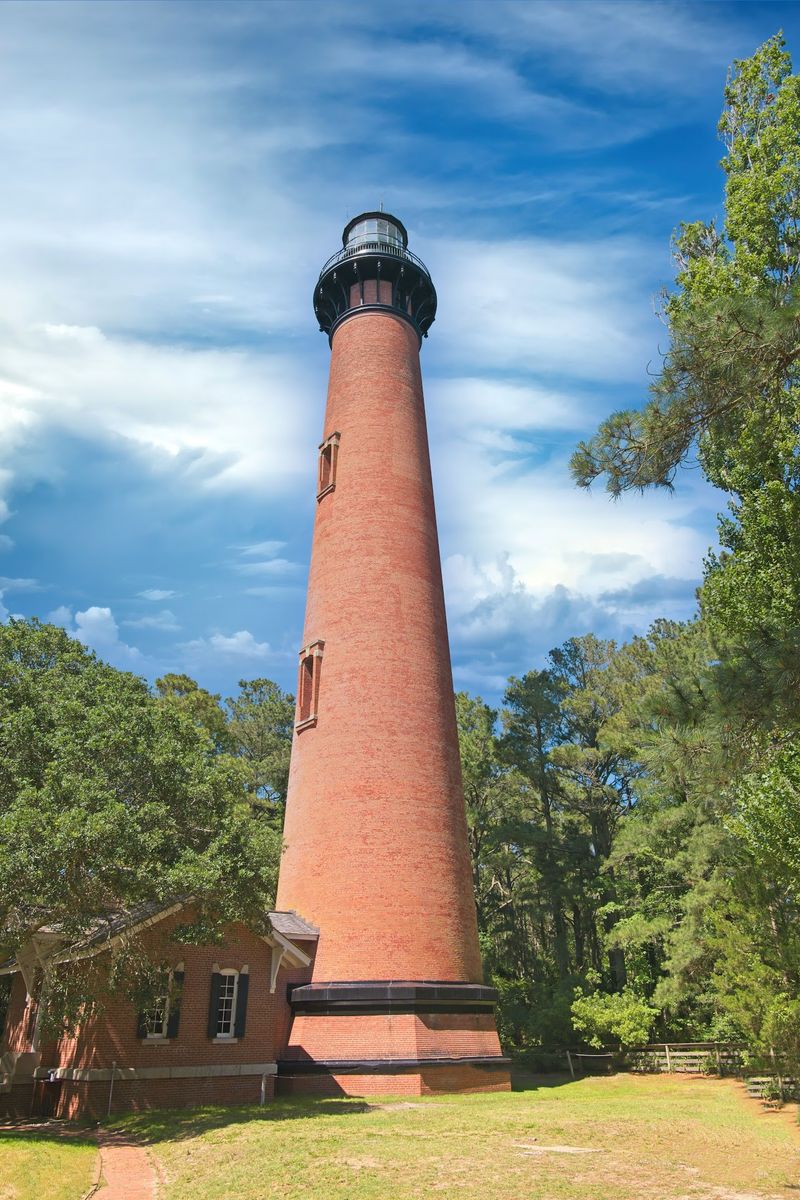 A Fairytale Tower Rising From The Corolla Pines A Fairytale Tower Rising From The Corolla Pines