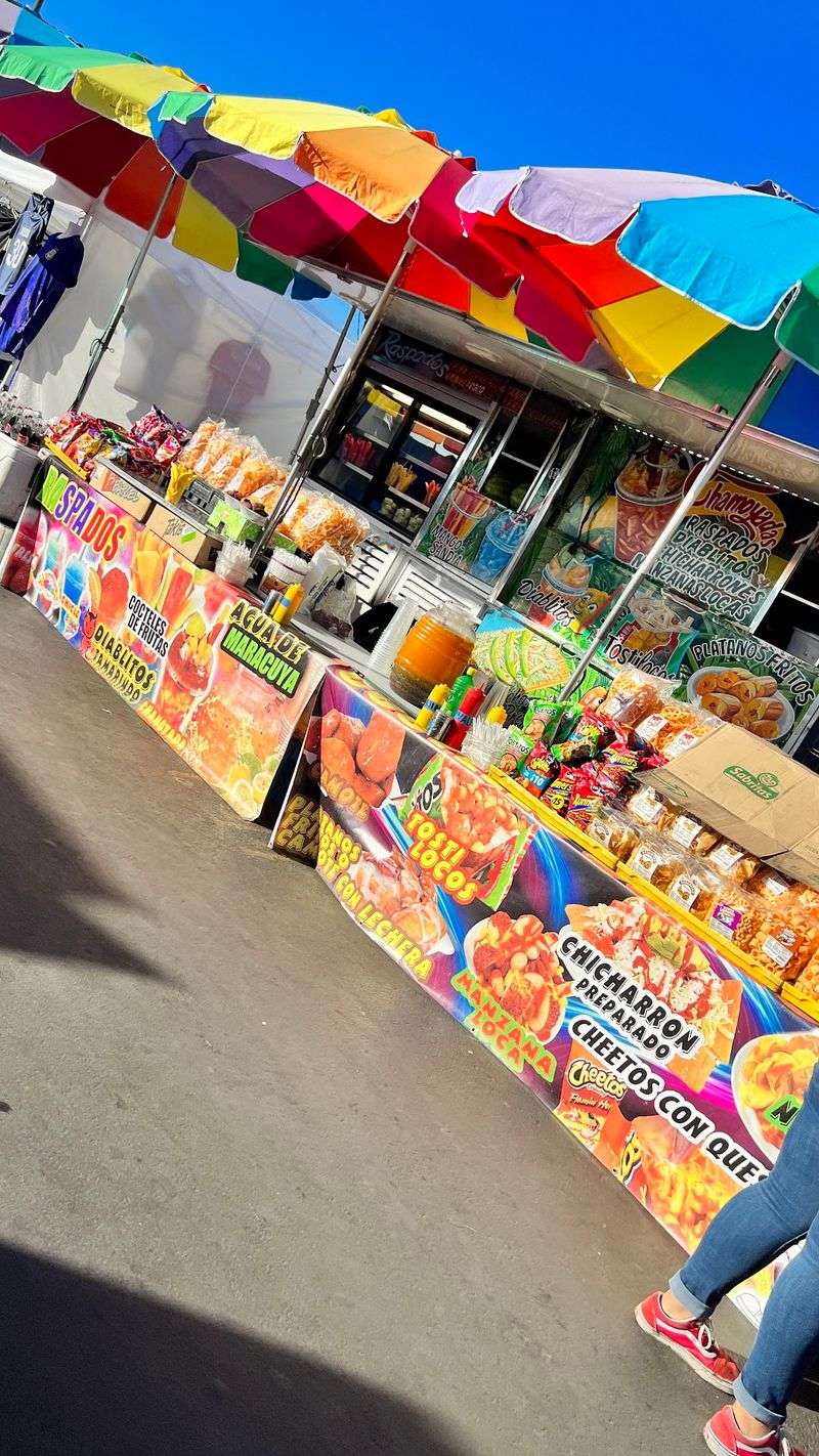 A Feast of Mexican Street Food and Snacks