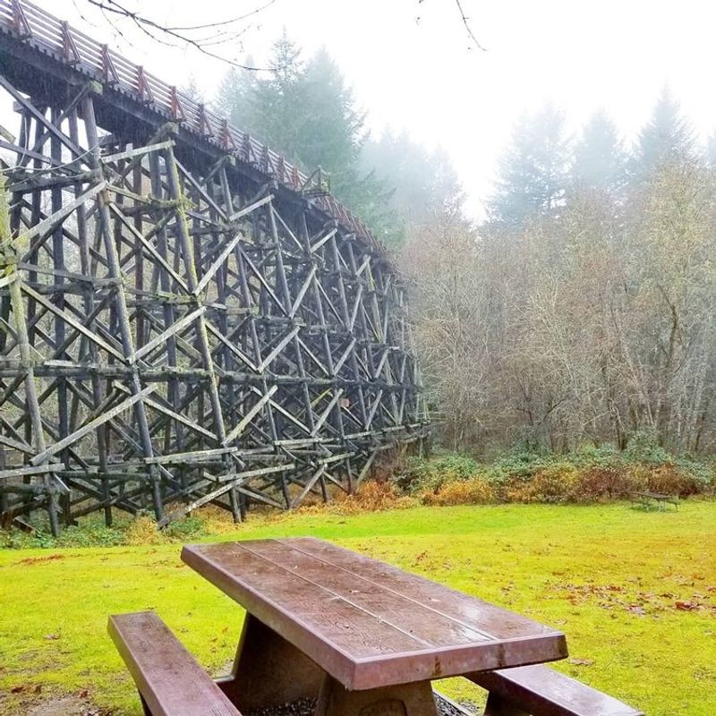 A Former Lumber Railroad Became a State Trail