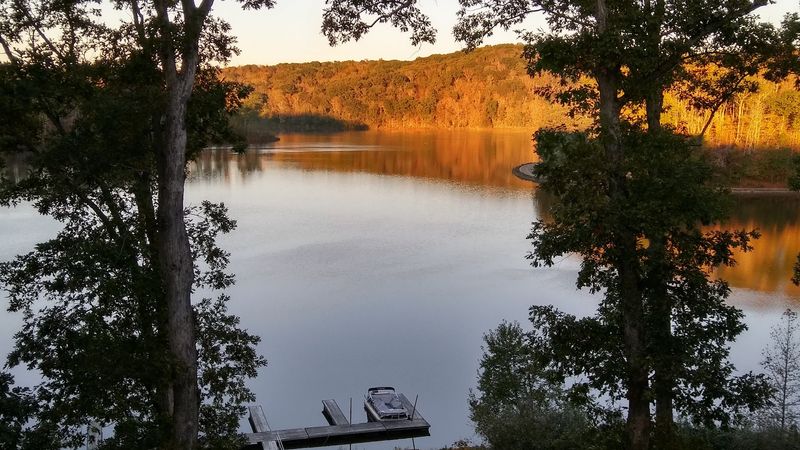 A Lake That Stops You in Your Tracks