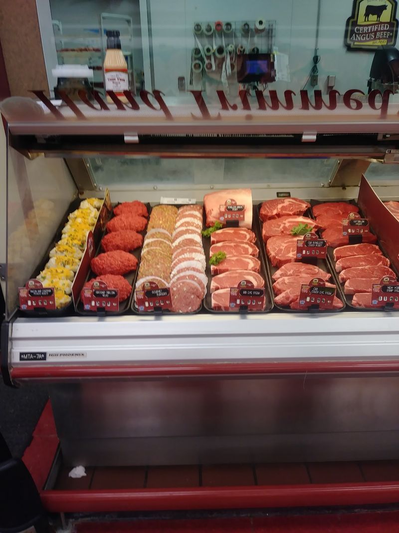 A Meat Department With a Real Butcher on Hand A Meat Department With a Real Butcher on Hand