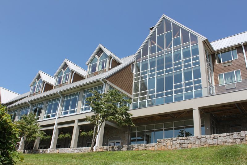 A Mountain Lodge Off Highway 52