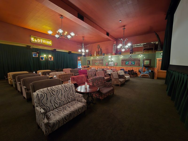 A Movie Theater Inside a School Building
