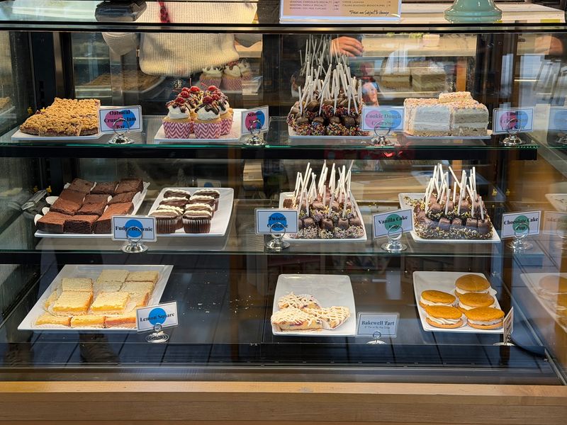 A Pastry Case Full Of Temptation