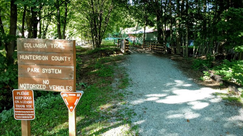 A Rail Trail With A New Jersey Address A Rail Trail With A New Jersey Address