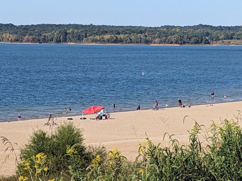 A Reservoir Beach Hiding in Plain Sight A Reservoir Beach Hiding in Plain Sight
