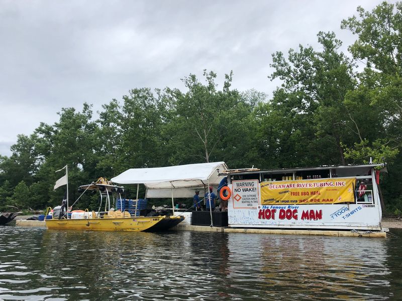 A River Trip With A Built-In Pause