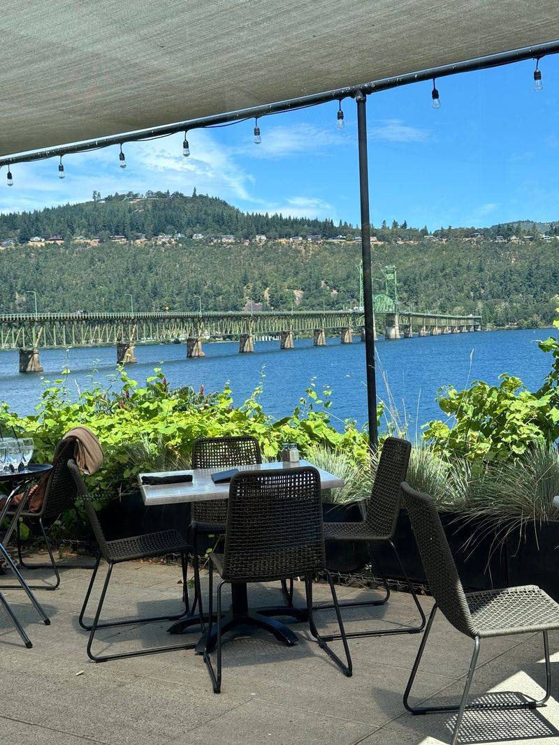 A Riverbank Table in Hood River