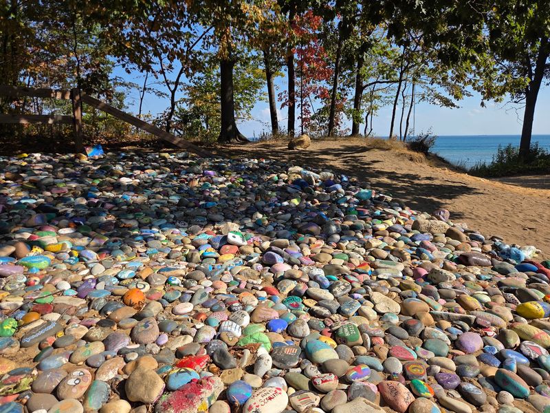 A Rock Collector's Favorite Michigan Beach A Rock Collector's Favorite Michigan Beach