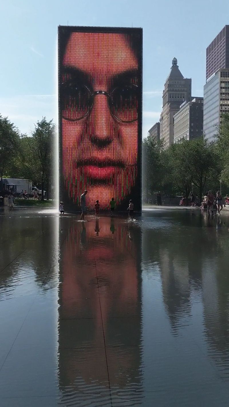 A Shallow Reflecting Pool Invites Everyone In