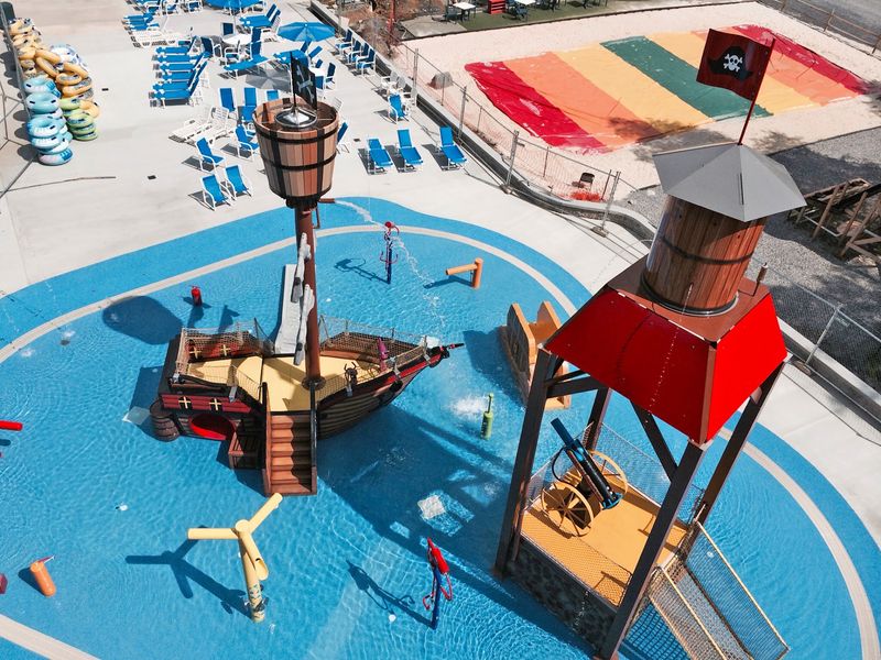 A Splash Pad For The Littlest Guests A Splash Pad For The Littlest Guests