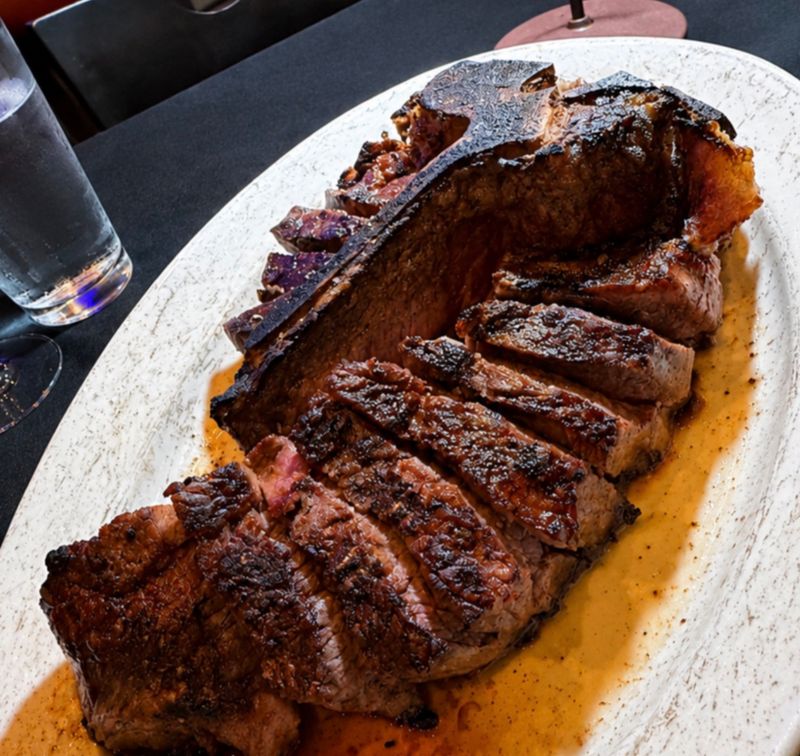 A Steakhouse Menu Built Around the Main Event