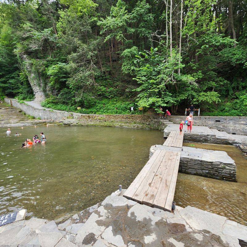 A Swimming Hole at the Base