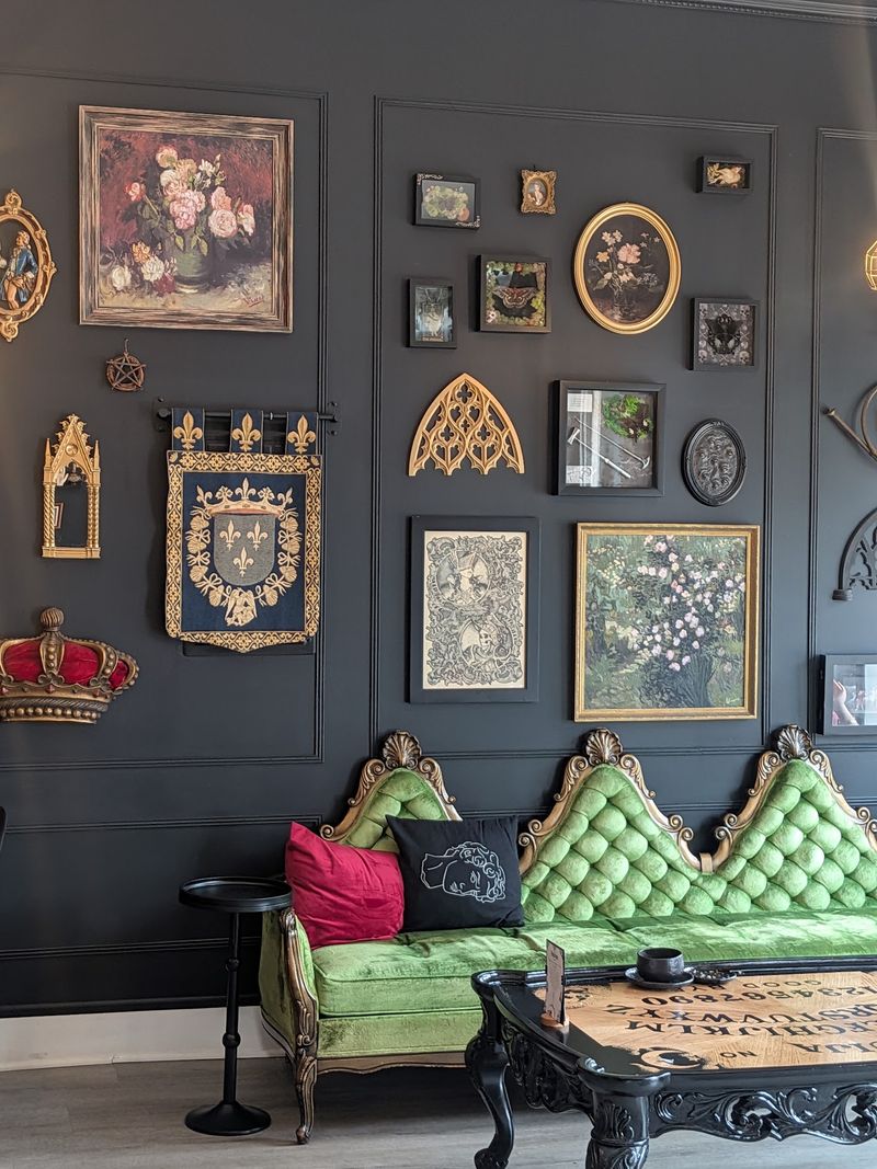 A Victorian-Gothic Room Built For Staying Awhile A Victorian-Gothic Room Built For Staying Awhile