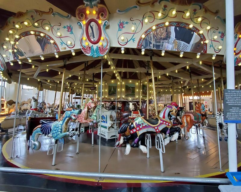 A Working Carousel at the Heart of the Museum A Working Carousel at the Heart of the Museum