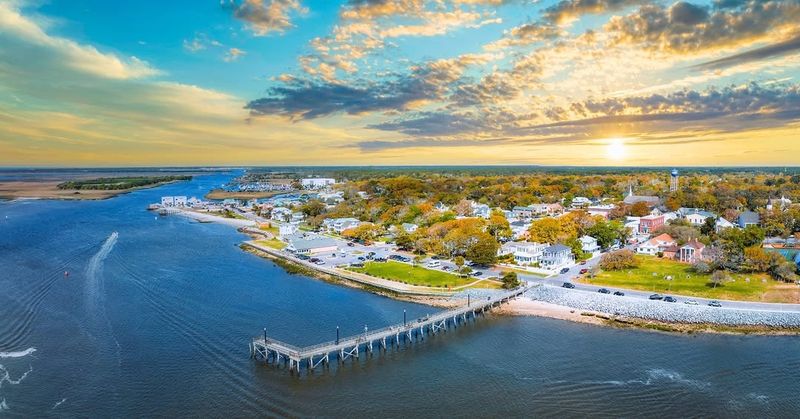 A small riverfront town with a precise sense of place