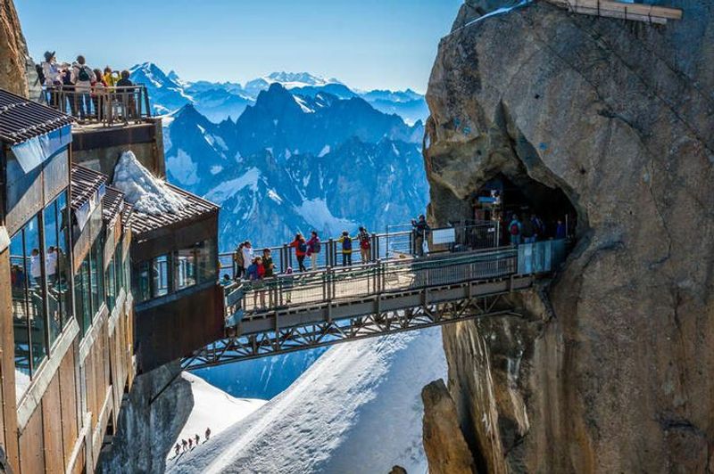 Aiguille du Midi in Chamonix-Mont-Blanc Aiguille du Midi in Chamonix-Mont-Blanc