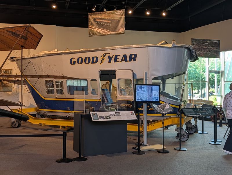 Aircraft, Motorcycles, and a Goodyear Blimp Gondola
