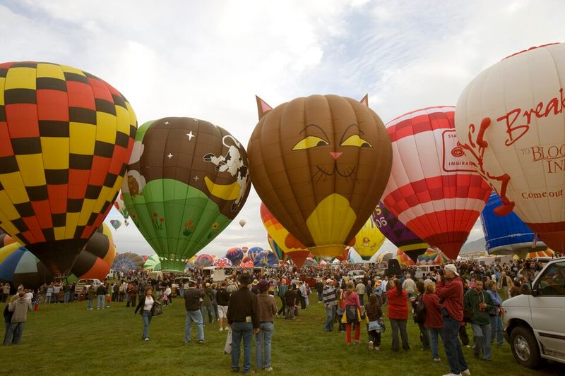 Albuquerque International Balloon Fiesta - Albuquerque, New Mexico, USA Albuquerque International Balloon Fiesta - Albuquerque, New Mexico, USA