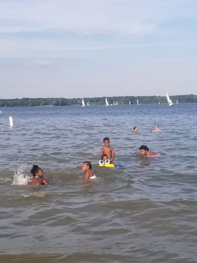 Alum Creek State Park Beach, Delaware
