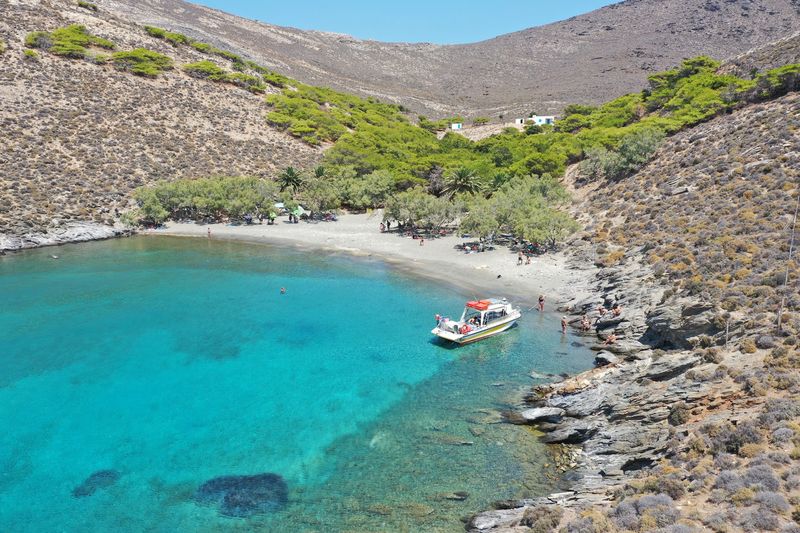 Amerikanou Beach, Syros Amerikanou Beach, Syros