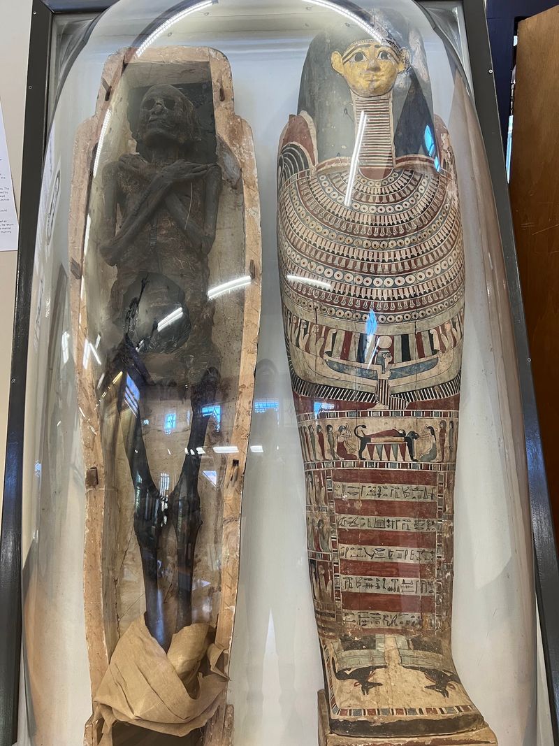 An Egyptian Mummy Among The Rocks An Egyptian Mummy Among The Rocks