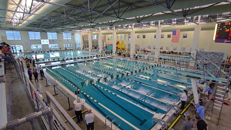 An Olympic-Size Pool Built for Lap Swimmers