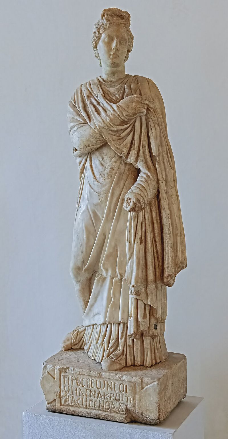 Ancient Colors Still Clinging to Greek and Roman Statues Ancient Colors Still Clinging to Greek and Roman Statues