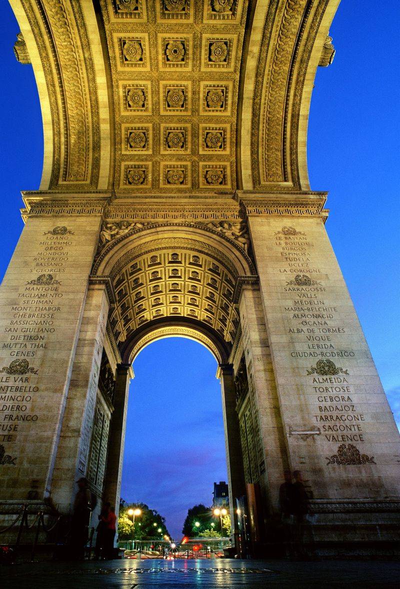 Arc de Triomphe, Paris, France Arc de Triomphe, Paris, France