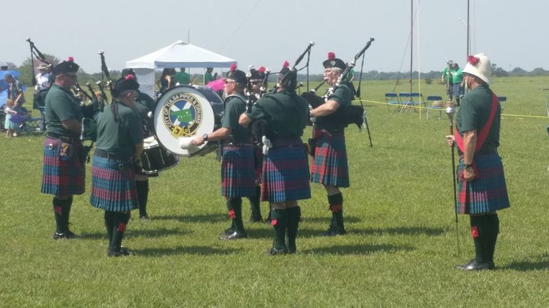 Bagpipers And Pipe Bands That Fill The Festival Air
