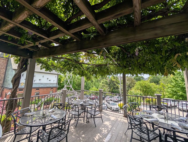 Balconies, Brick Walls, and River Views