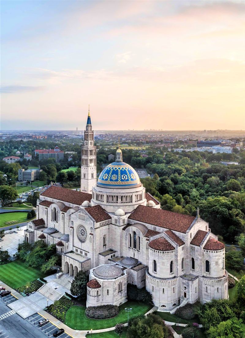 Basilica Of The National Shrine Of The Immaculate Conception In Washington, D.C. Basilica Of The National Shrine Of The Immaculate Conception In Washington, D.C.