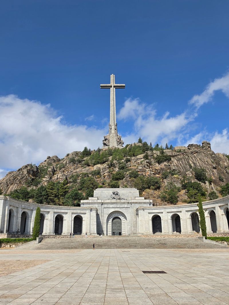Basilica of the Holy Cross of the Valley of Cuelgamuros, San Lorenzo de El Escorial, Madrid, Spain Basilica of the Holy Cross of the Valley of Cuelgamuros, San Lorenzo de El Escorial, Madrid, Spain