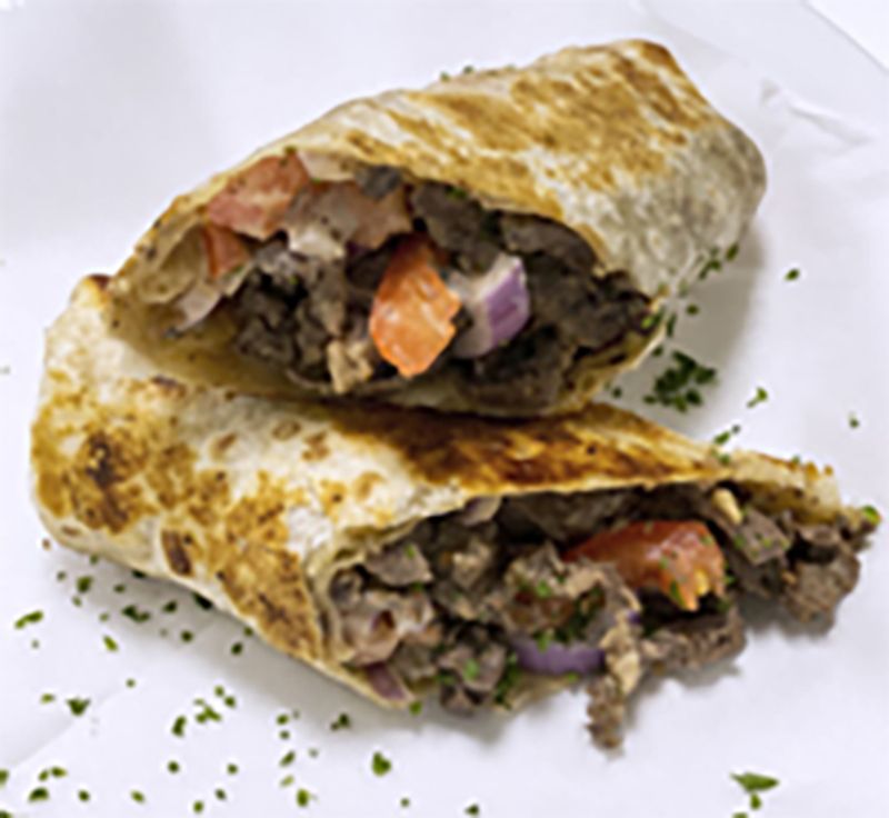 Beef Shawarma With Tahini and Saj Bread Beef Shawarma With Tahini and Saj Bread