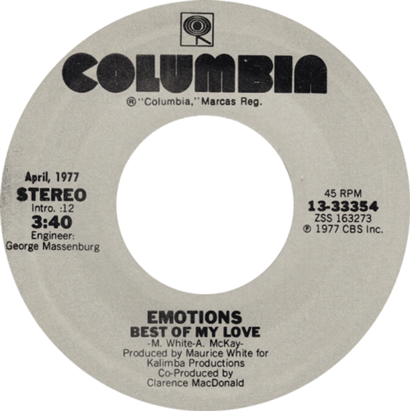 Best of My Love, The Emotions