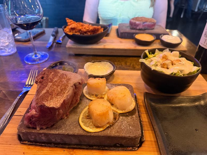 Beyond Beef: Seafood and Other Proteins on the Stone Beyond Beef: Seafood and Other Proteins on the Stone