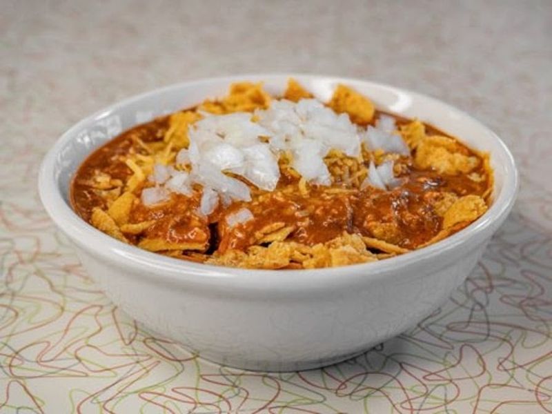 Beyond the Hot Dog - Spaghetti and Frito Pie Beyond the Hot Dog - Spaghetti and Frito Pie