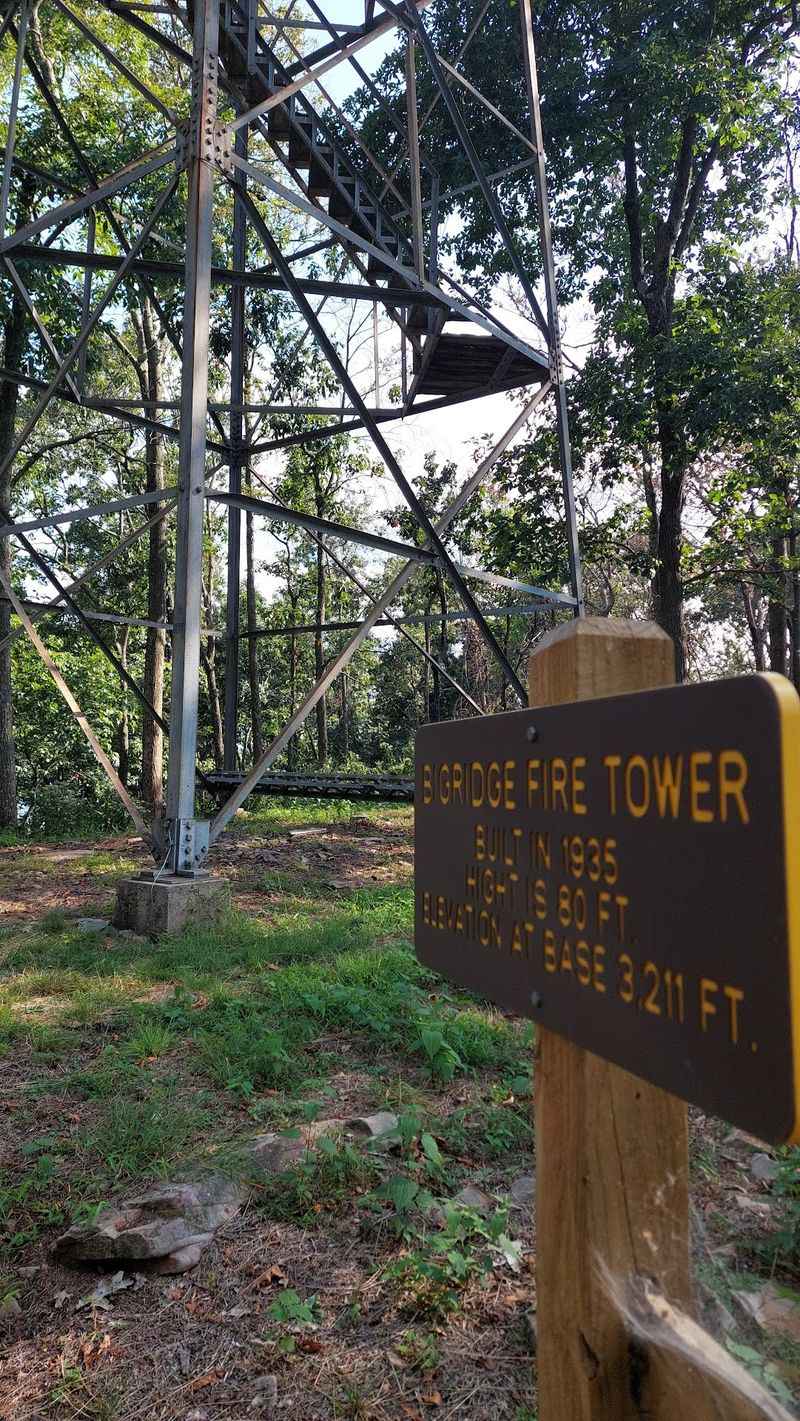 Big Ridge Lookout Tower, Mathias, WV Big Ridge Lookout Tower, Mathias, WV