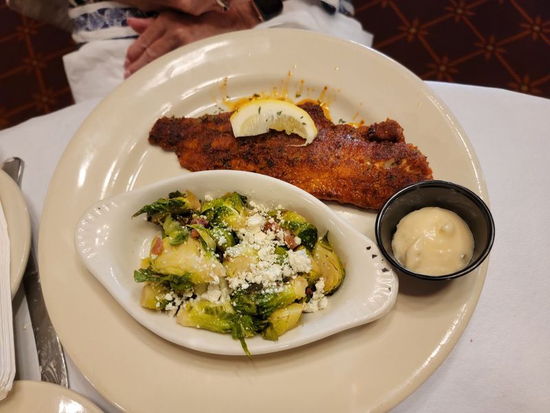 Blue Cheese and Bacon Brussels Sprouts Worth Ordering Twice Blue Cheese and Bacon Brussels Sprouts Worth Ordering Twice