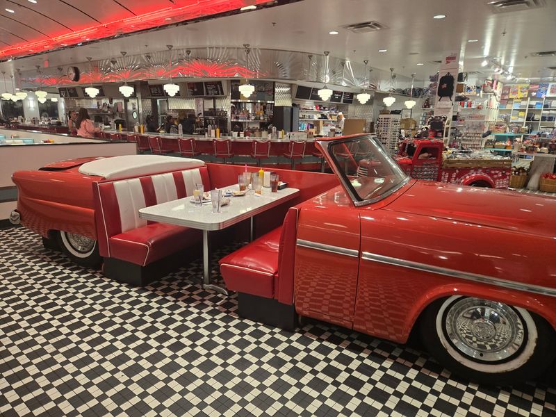 Booths Built Inside Real Vintage Cars